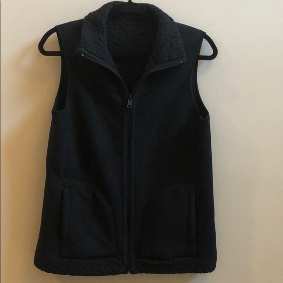 Weatherproof Jackets & Blazers - Weatherproof S Black Reversible Fleece Vest
